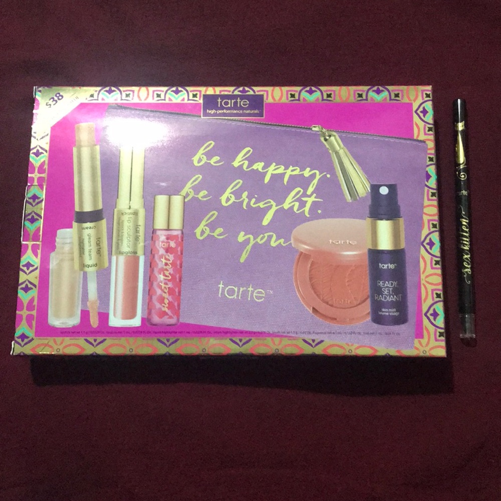 Tarte Be Happy. Set FREE full size eyeliner
